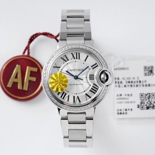 CARTIER Ballon Bleu 33mm SS AF 1:1 Best Edition Ladies Watches