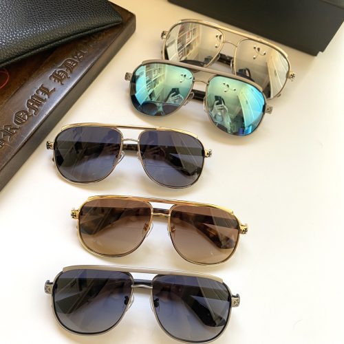 Man‘s sunglasses Chrome Hearts-MK Factory