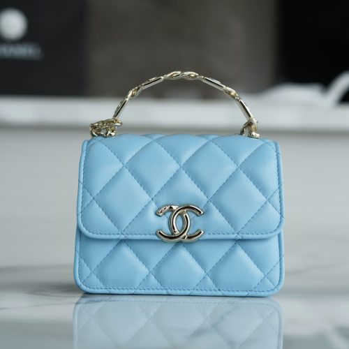 Chanel 22S Enamel Handle Chain Bag for GD Factory