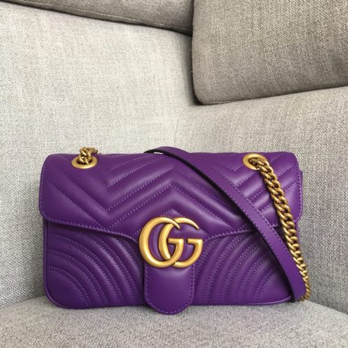 Gucci  Marmont 26CM 443497  For Pomegranate Factory