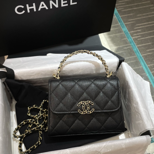 Chanel 23P Kelly Bag 15.5CM For God Factory