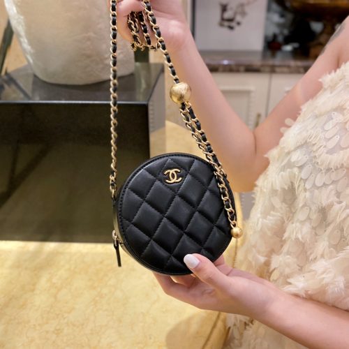 Chanel Ball Round Bag lambskin ghw for GD Factory