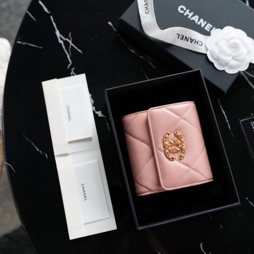 Chanel 19 Wallet lambskin ghw for GD Factory