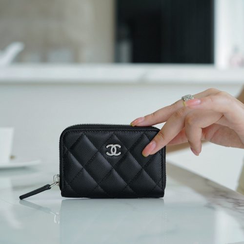 Chanel Zip Crad bag caviar shw for GD Factory