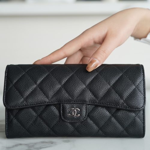 Chanel CF Long Wallet lambskin shw for GD Factory