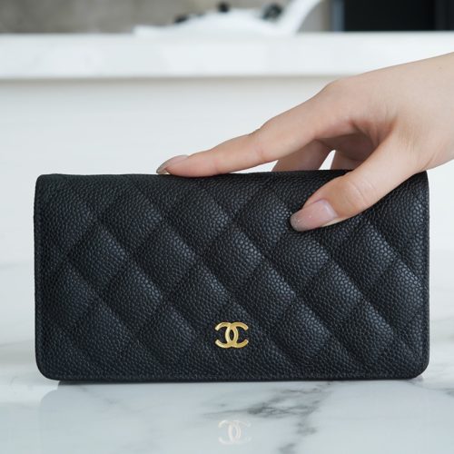 Chanel Folded Long Wallet caviar ghw for GD Factory