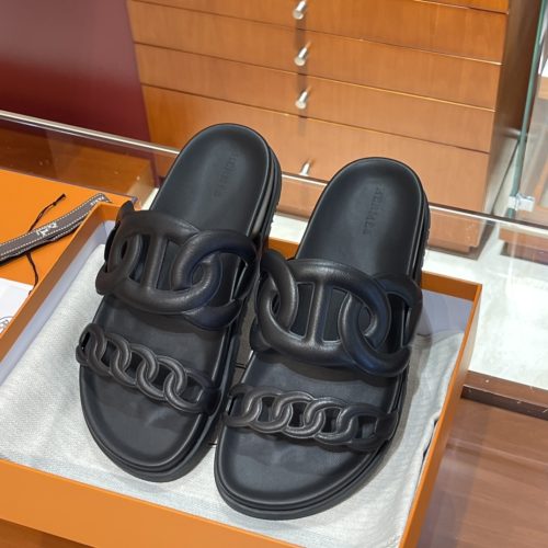 Hermes Chypre Shoes From GOD Factory[size:34-41]