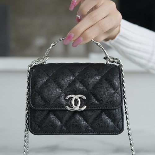 Chanel 22S Enamel Handle Chain Bag for GD Factory