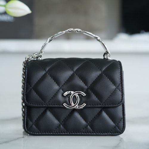 Chanel 22S Enamel Handle Chain Bag for GD Factory