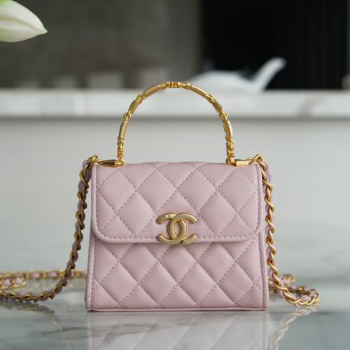 Chanel 22B Enamel Handle Chain Bag small for GD Factory