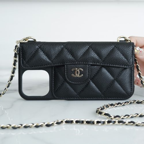 Chanel Phone Case caviar ghw for GD Factory