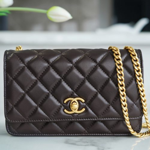 Chanel 22K WOC Bag lambskin ghw for GD Factory