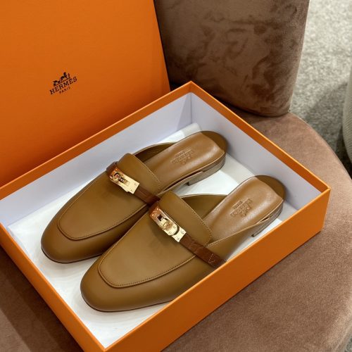 Hermes Mule Shoes From GOD Factory[size:34-41]