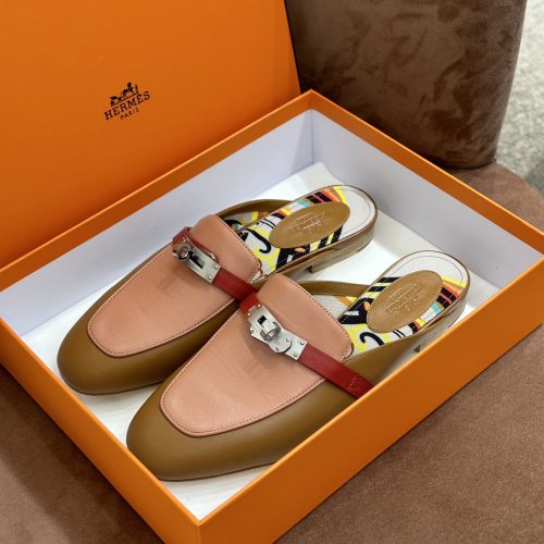 Hermes Mule Shoes From GOD Factory[size:34-41]