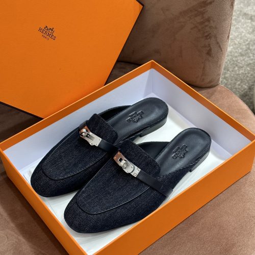 Hermes Mule Shoes From GOD Factory[size:34-41]