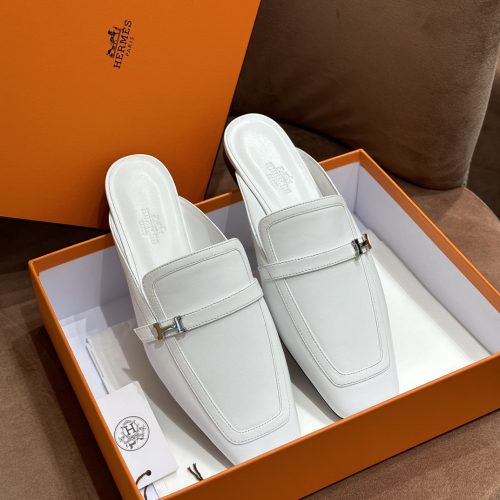 Hermes Mule Shoes From GOD Factory[size:34-41]