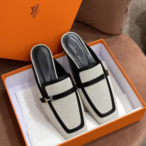 Hermes Mule Shoes From GOD Factory[size:34-41]