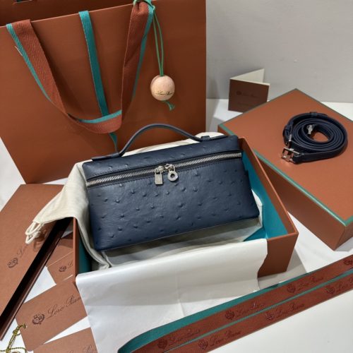 Loro Piana Extra Bag L19 blue-DEW Factory