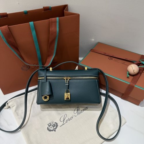 Loro Piana Extra Bag L19 Green Gold -DEW Factory