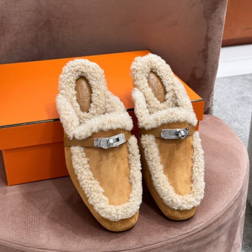 Hermes Mule Shoes From GOD Factory[size:34-41]