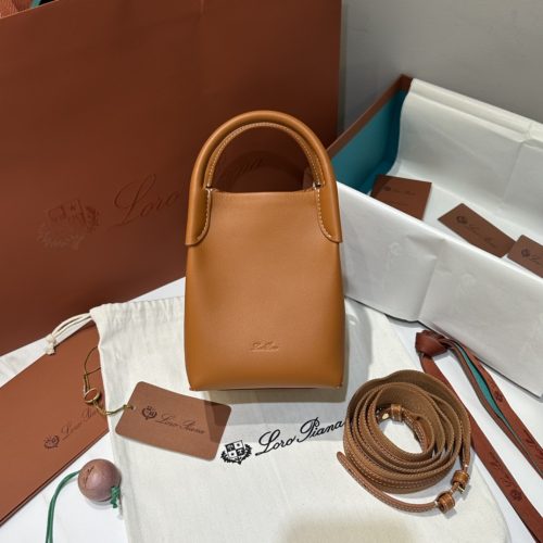 Loro Piana Bale Bag Brown-DEW Factory