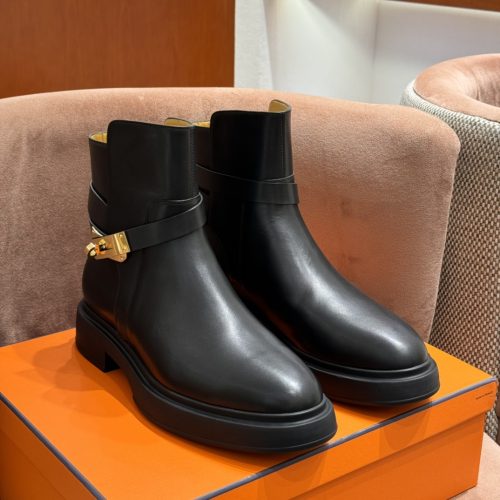 Hermes Ankle boots Shoes From GOD Factory[size:34-41]