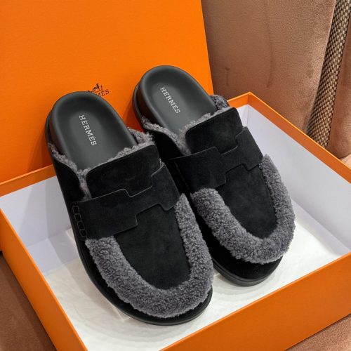 Hermes Mule Shoes From GOD Factory[size:34-41]