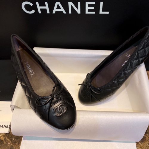 Chanel Shoes Black GD Factory