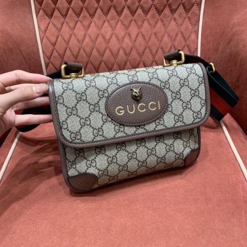 Gucci Supreme Bag 22CM 501050 From Mona Factory