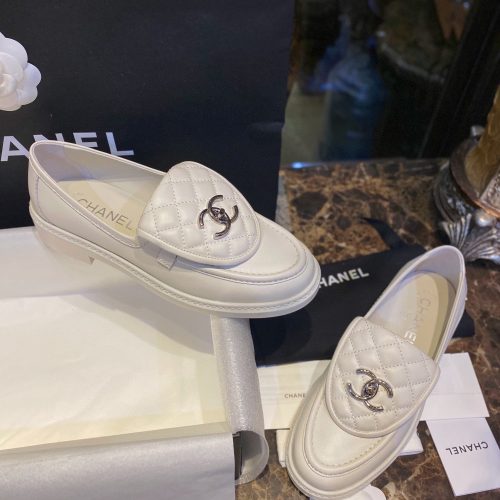 Chanel Shoes White GD Factory