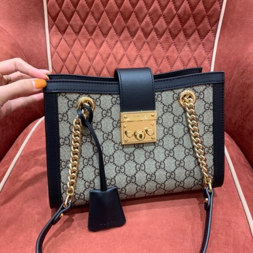 Gucci padlock Bag 26CM 498156 From Mona Factory