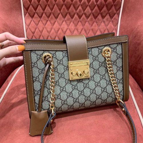 Gucci padlock Bag 26CM 498156 From Mona Factory