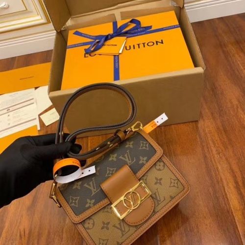 Louis Vuitton MINI DAUPHINE 20CM M44580 From Duty Free Factory