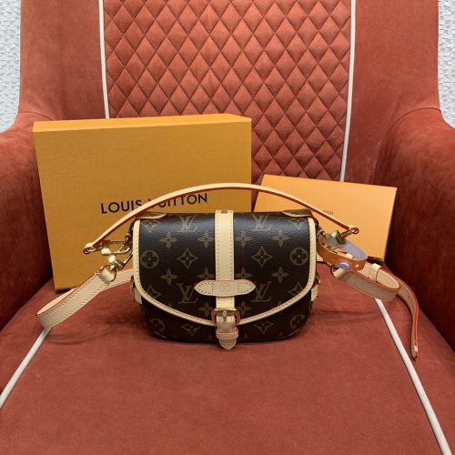 Louis Vuitton 𝐒𝐚𝐮𝐦𝐮𝐫 𝐁𝐁 20CM M46740OC From Orange couch Factory