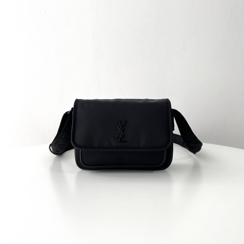 Saint Laurent NIKI ECONYL MESSENGER 21CM 776611 For Black Frame Factory