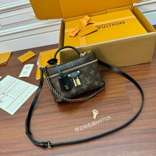 Louis Vuitton 𝐕𝐚𝐧𝐢𝐭𝐲 19CM M47125 From Duty Free Factory