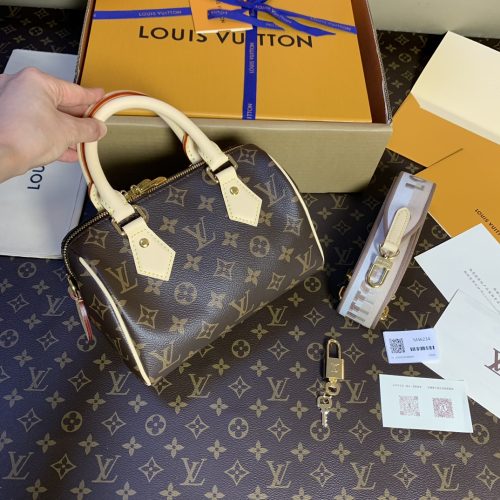 Louis Vuitton 20𝐬𝐩𝐞𝐞𝐝𝐲 20.5CM M46222OC From Orange couch Factory