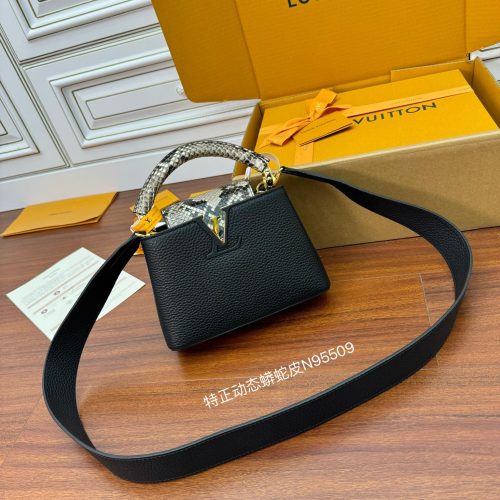 Louis Vuitton Capucines mini 21CM N95509 From Duty Free Factory