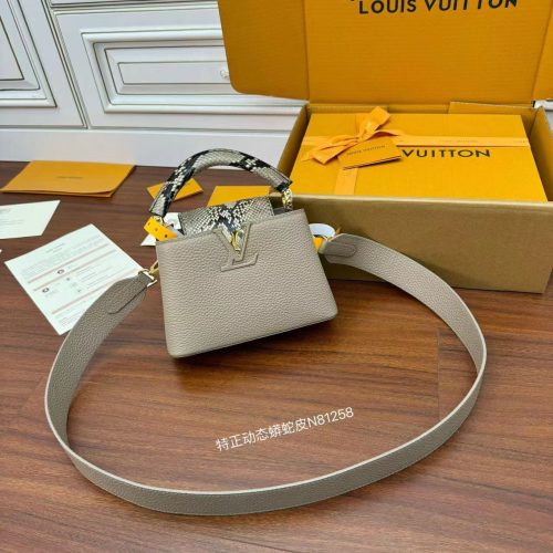 Louis Vuitton Capucines mini 21CM N81258 From Duty Free Factory