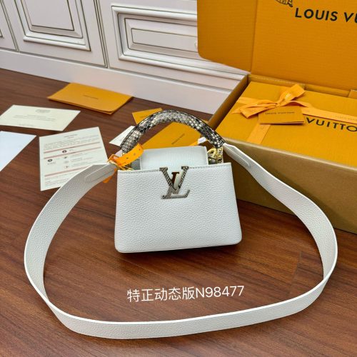 Louis Vuitton Capucines mini 21CM N98477 From Duty Free Factory