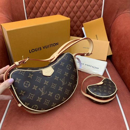 Louis Vuitton 𝐜𝐫𝐨𝐢𝐬𝐬𝐚𝐧𝐭 25CM M46828OC From Orange couch Factory