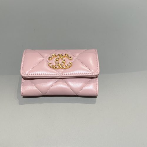 19 bag cardholder pink lamskin 187 king