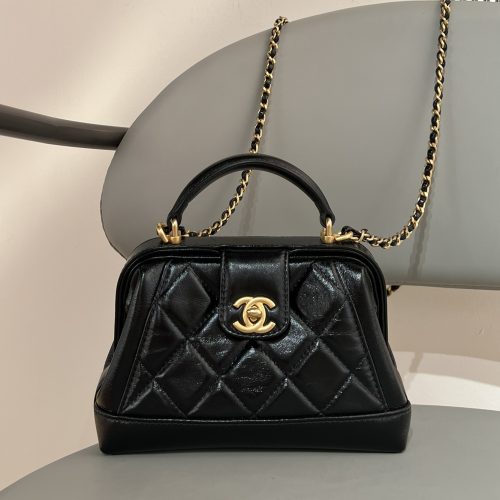 Mini Bag With Top Handle Black 187 king