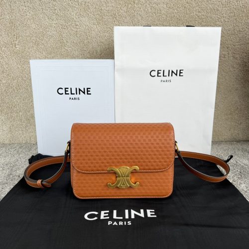 Celine Teen Triomphe Bag 18.5CM 188423 For Jxg Factory