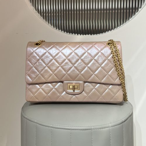 Reissue Bag 226 28cm Pearl Beige Leather 187 king