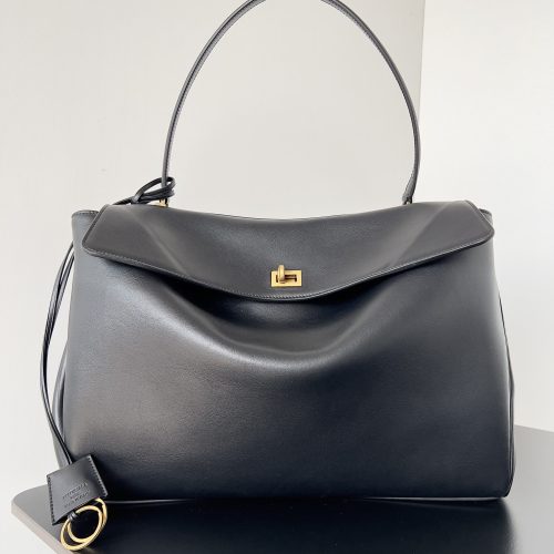 𝐁𝐚𝐥𝐞𝐧𝐜𝐢𝐚𝐠𝐚 𝐑𝐨𝐝𝐞𝐨 bag black/gold large 39.8cm for apple