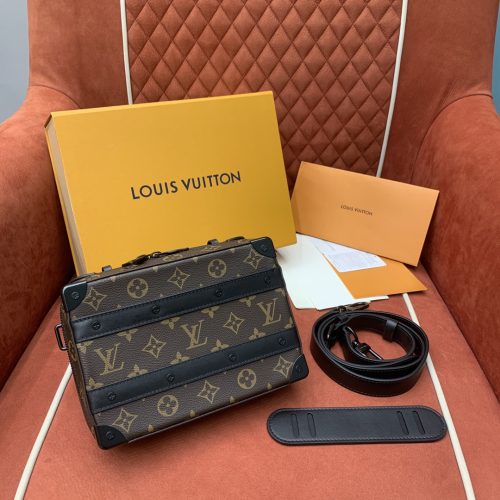 Louis Vuitton 𝐡𝐚𝐧𝐝𝐥𝐞 𝐬𝐨𝐟𝐭 𝐭𝐫𝐮𝐧𝐤 21.5CM M45935 From Orange couch Factory